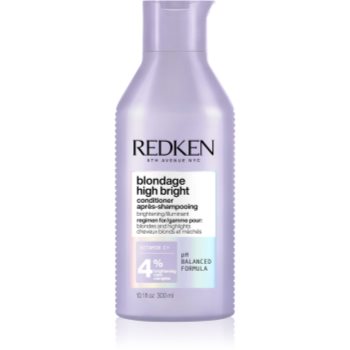 Redken Blondage High Bright balsam pentru stralucire pentru par blond - imagine 2